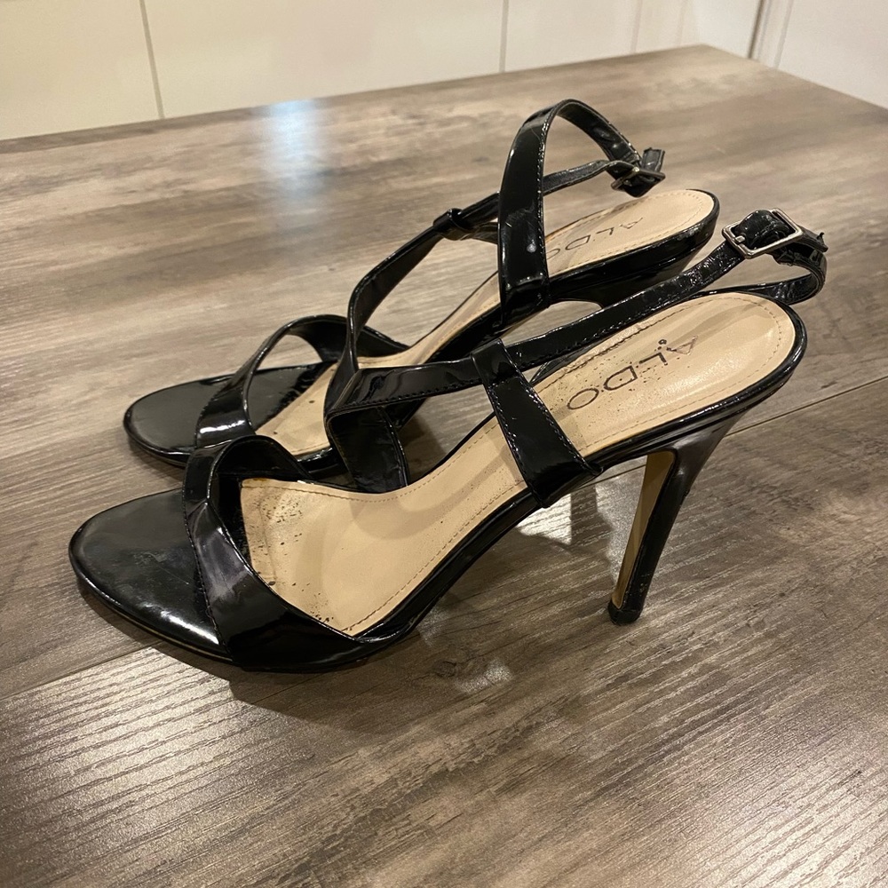 Women’s Black Aldo Heels Size 9